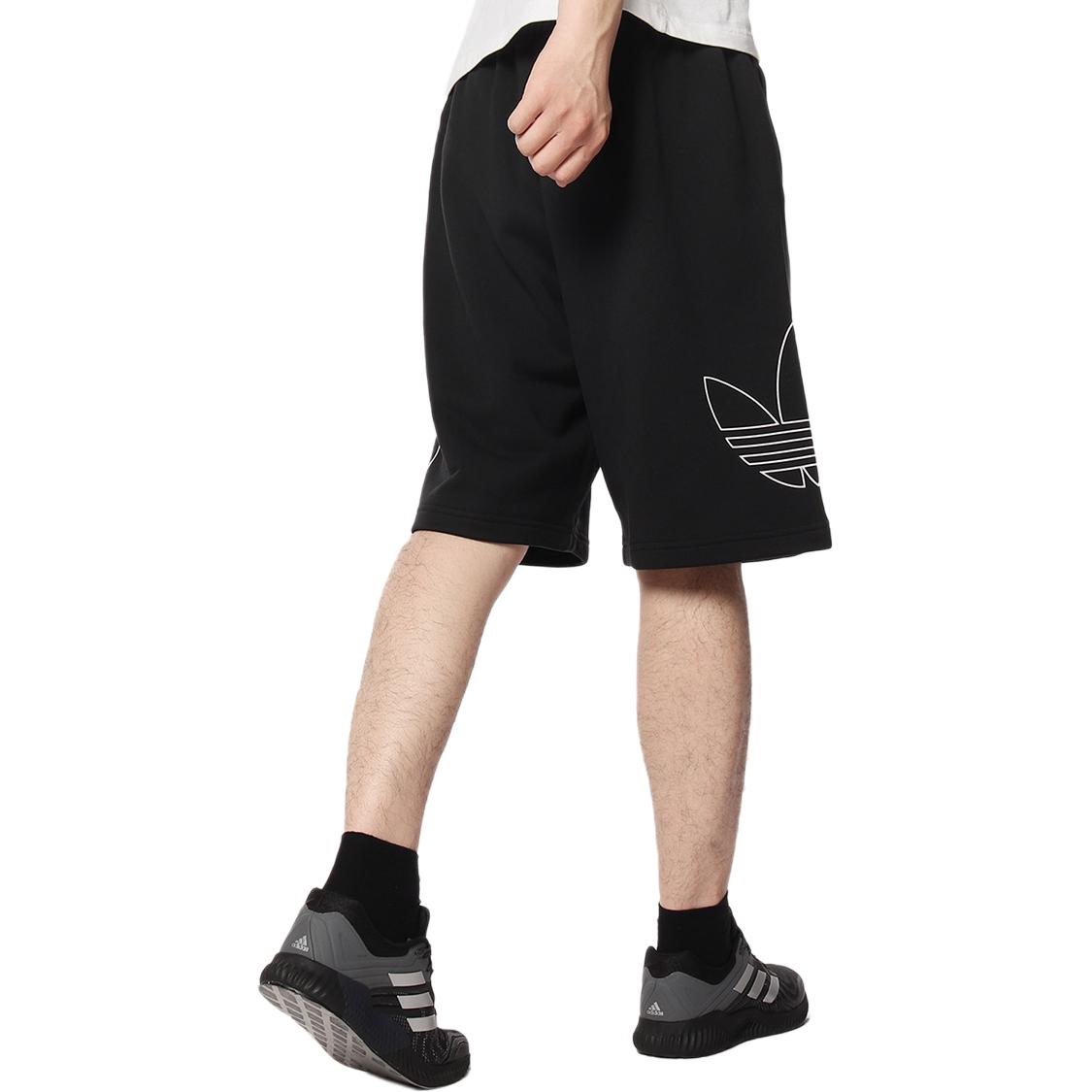 Мужские шорты adidas originals (черные) — фото 6