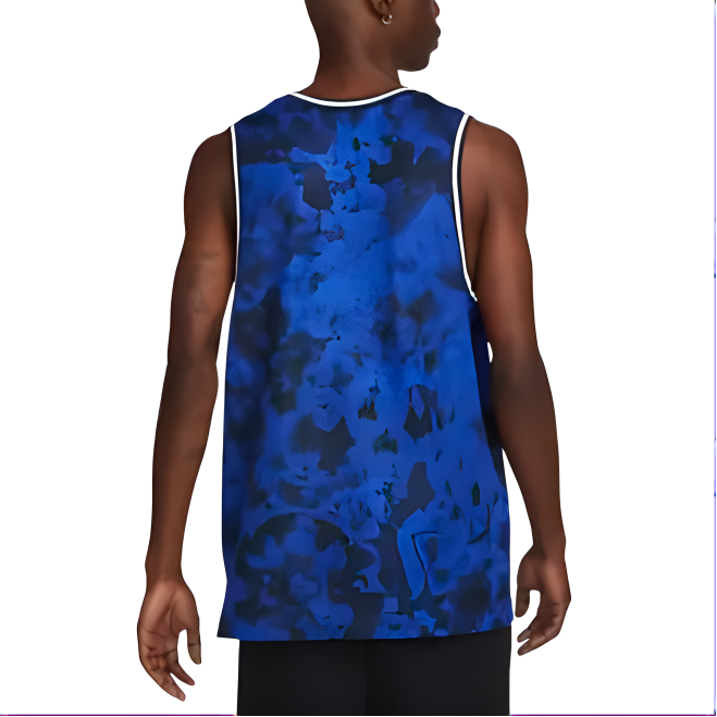 Nike Basketball Jerseys Men’s Bright Blue Moderate Racerback