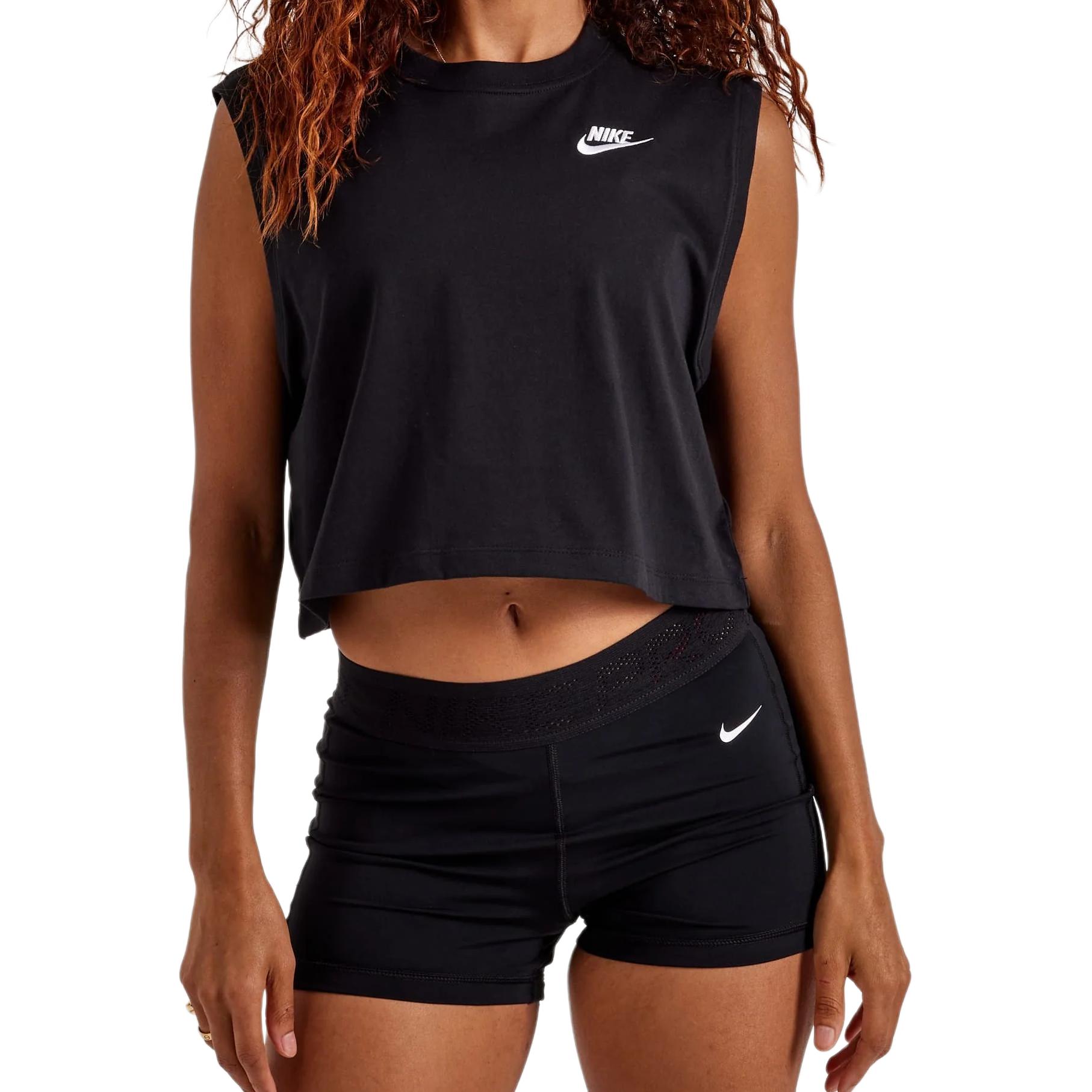 Nike Sleeveless Sports Shirts Women’s Black Other
