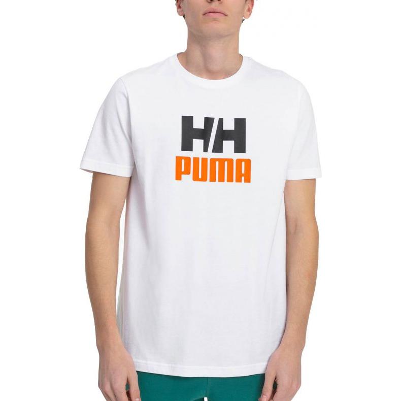 Футболка PUMA Helly Hansen (белая) — фото 3