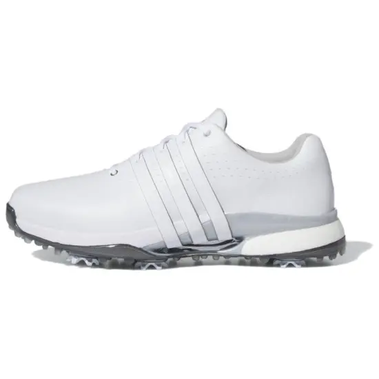 Adidas Tour360 24 Golf Cloud White Silver Metallic