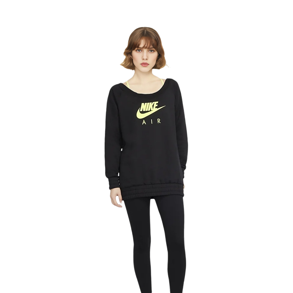 Женское худи Nike (черное) — фото 3