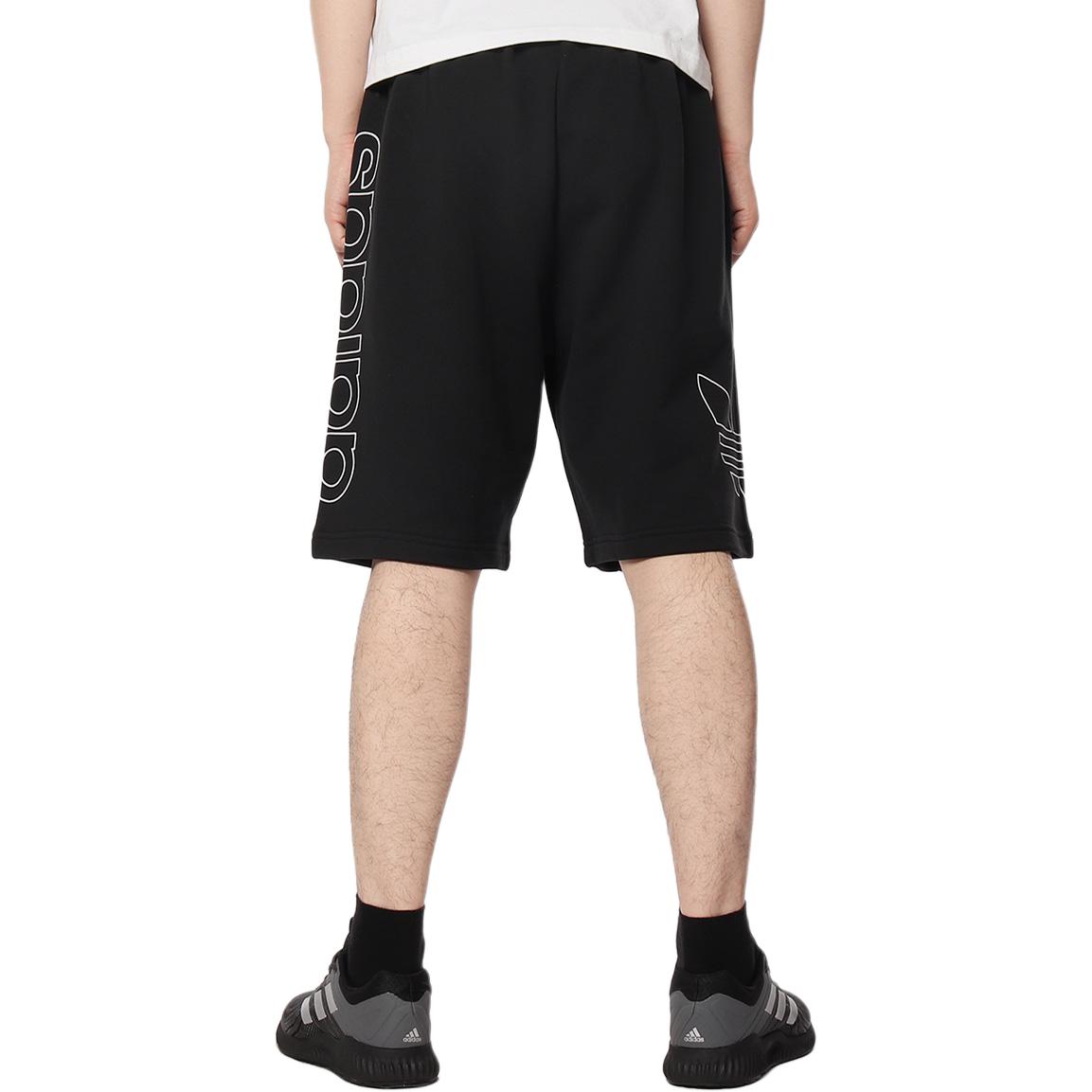 Мужские шорты adidas originals (черные) — фото 7
