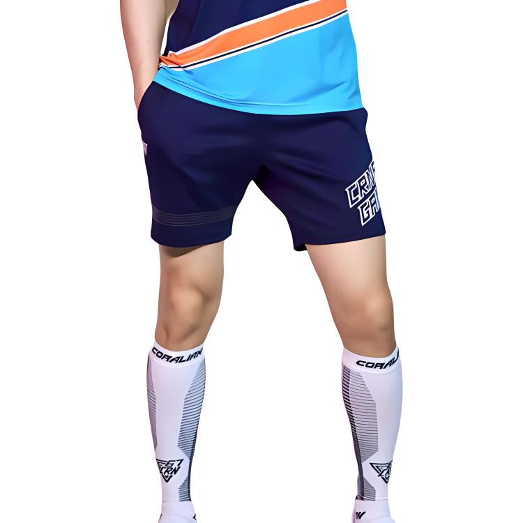 CORALIAN Sports Shorts Men’s Navy Blue