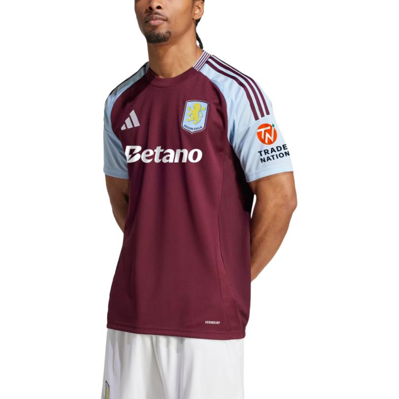Adidas Free Shipping With AdiClub Aston Villa Fc 24/25 Home Jersey