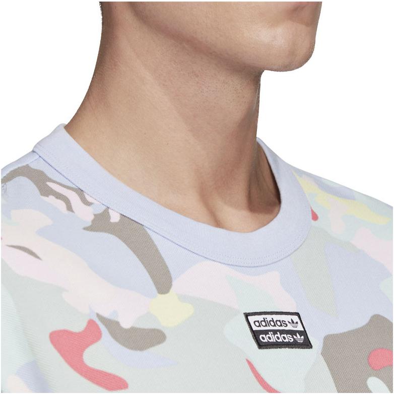 Мужская футболка adidas originals Fs Grp Aop Fs Grp Aop LogoT (белая) — фото 5