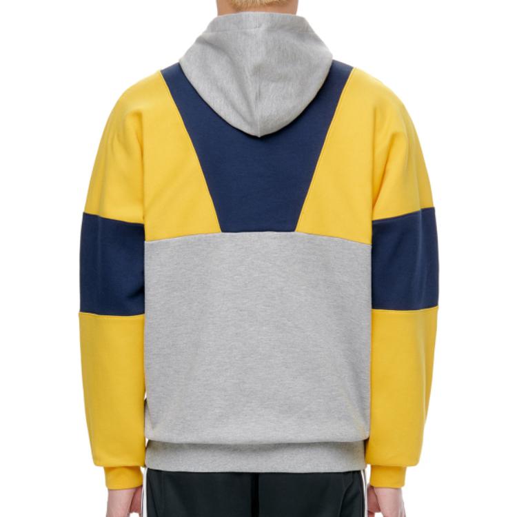 Мужские худи adidas originals Samstag Panel Hoody (желтое) — фото 5