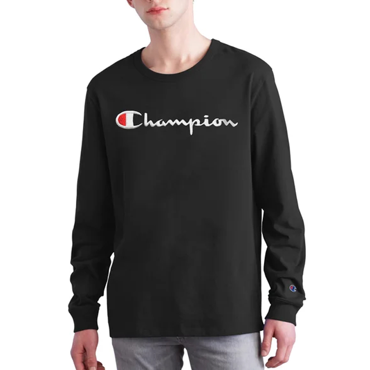 Унисекс футболка Champion C-Logo (черная) — фото 4