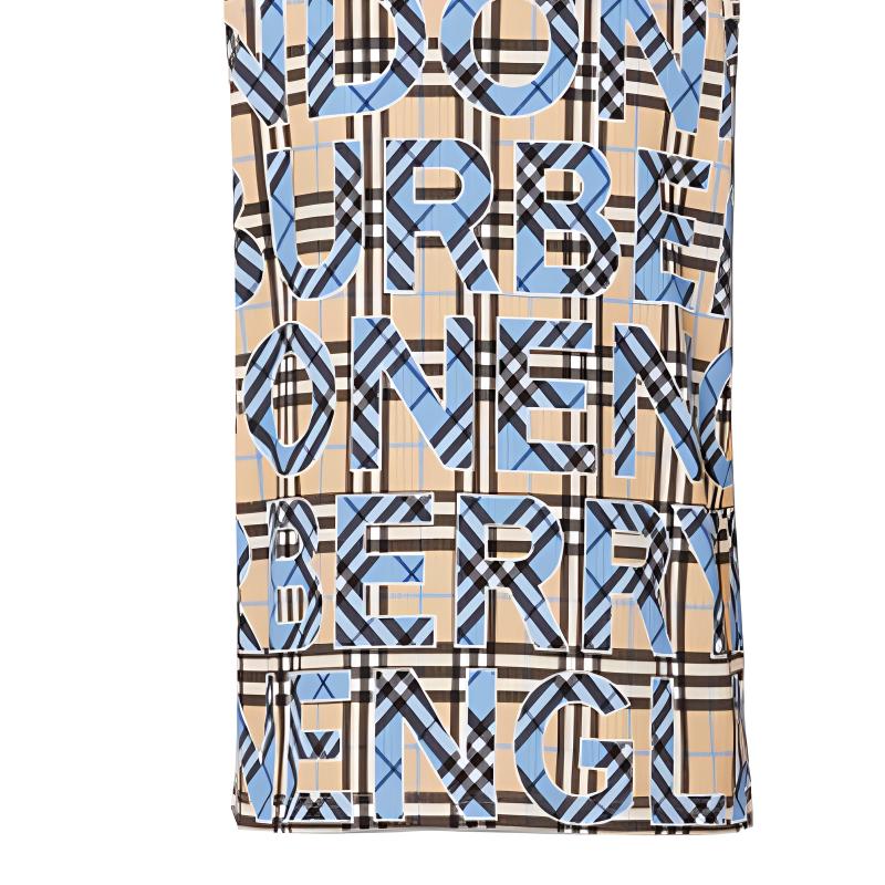 Мужская майка Burberry 80392301 (синий) — фото 6