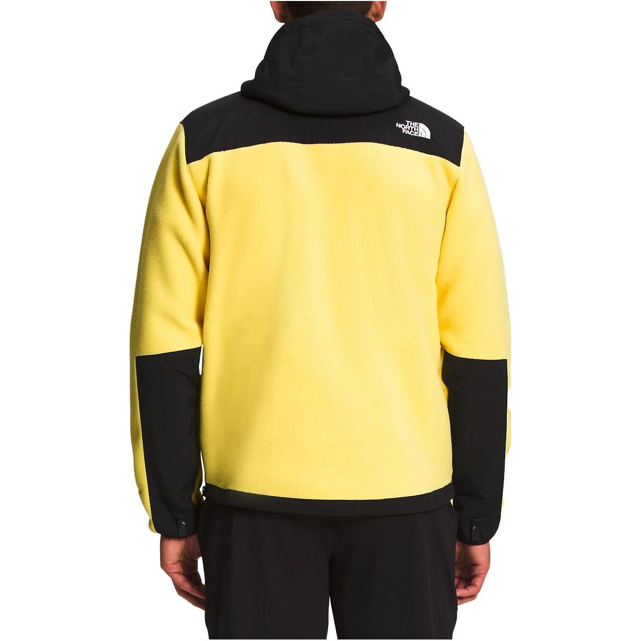 THE NORTH FACE Fleece Tops Men’s Yellow Black Hooded Moderate Other