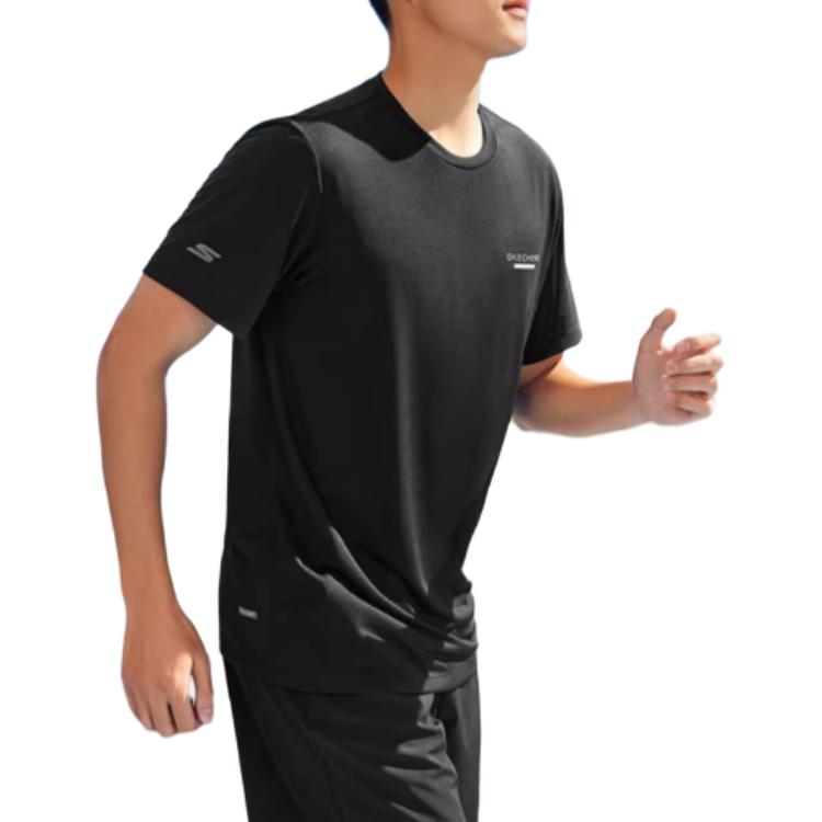 Skechers SS24 T Shirt Men’s Carbon Black