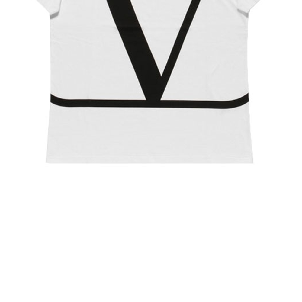 Мужская футболка Valentino (белая) — фото 6