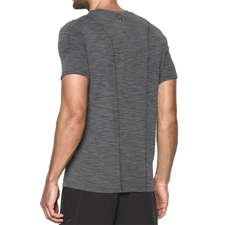 Мужские футболка Under Armour Under Armour Seamless T (серая) — фото 5