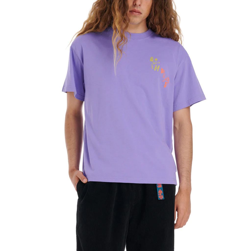 Футболка Brain Dead ET T-SHIRT (фиолетовая) — фото 3