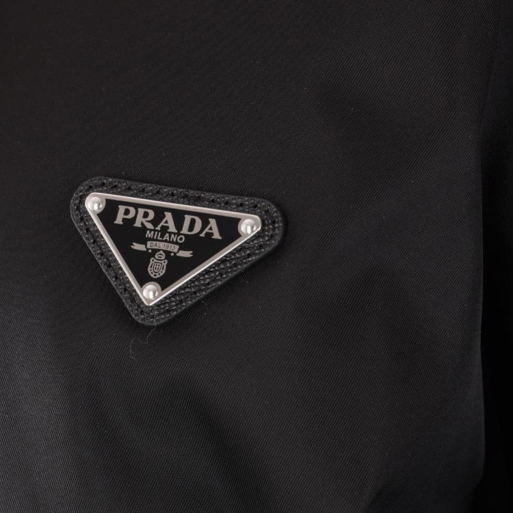 Куртка Prada SS24 Logo (черная) — фото 6