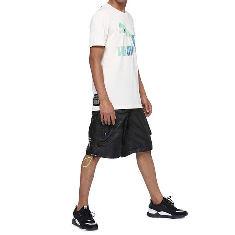 Мужские shorts PUMA CSM WOVEN SHORT (черные) — фото 4
