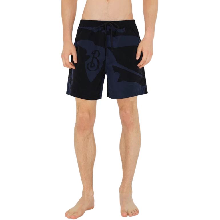 Burberry Equestrian Knight Motif Swim Shorts