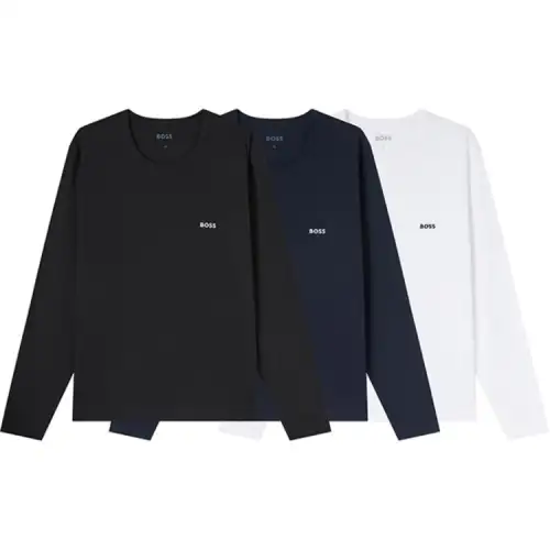 HUGO BOSS Logo-embroidered T-shirt