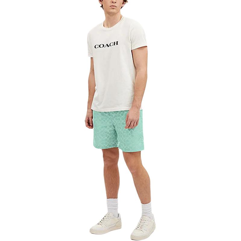 COACH SS24 Beach Shorts Men’s Green
