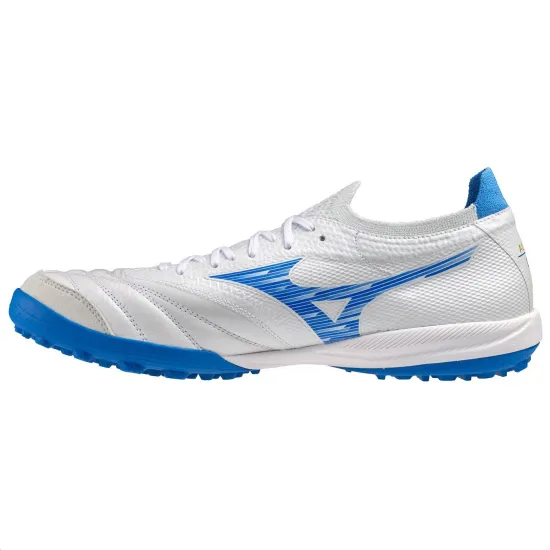 Mizuno Morelia Neo Soccer Shoes Unisex Low-Top White/Laser Blue