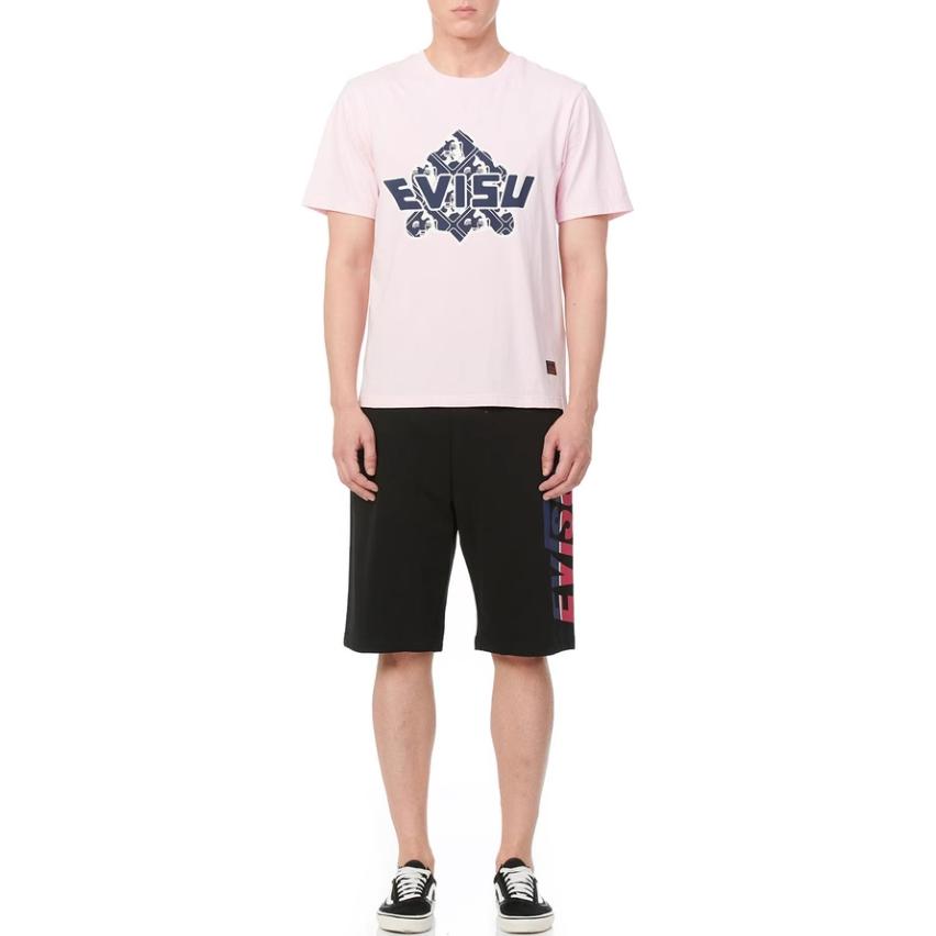 EVISU Sports Shorts Men’s Black Moderate