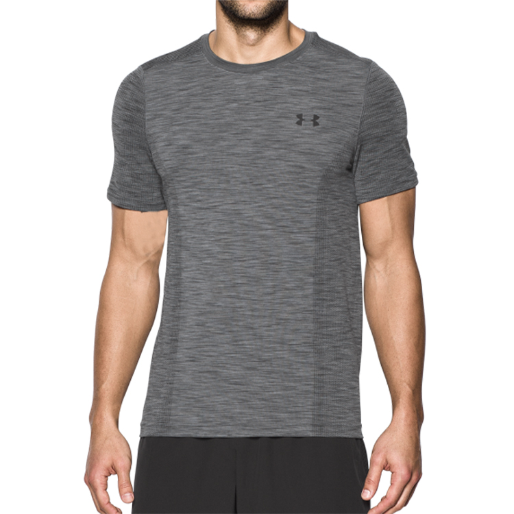 Мужские футболка Under Armour Under Armour Seamless T (серая) — фото 3
