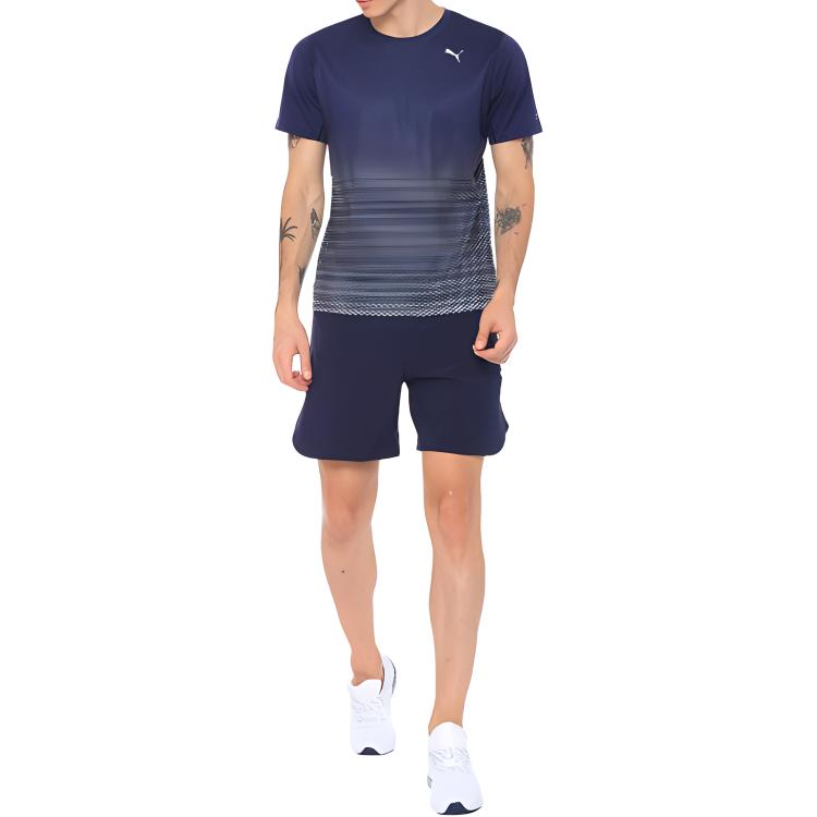 PUMA Sports Shorts Unisex Marine Blue Moderate
