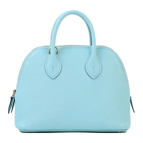 HERMES Bolide Mysore Goat Skin Bowling Bag, Shoulder Bag, Crossbody Bag, Handbag Mini Women's