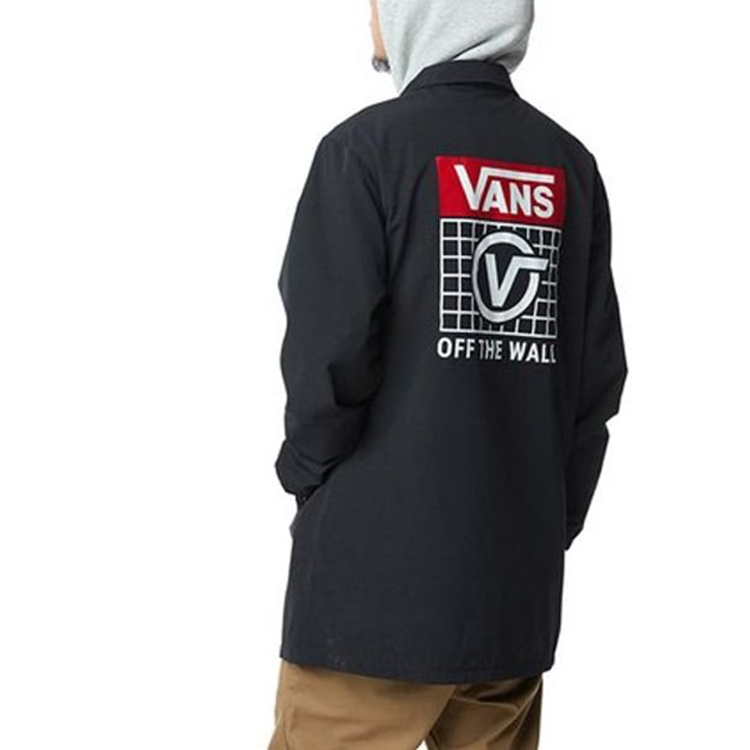Мужская куртка Vans (черная) — фото 4