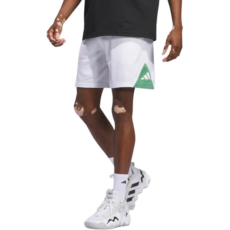 Adidas Basketball Badge Of Sport Shorts Sports Shorts Men’s White