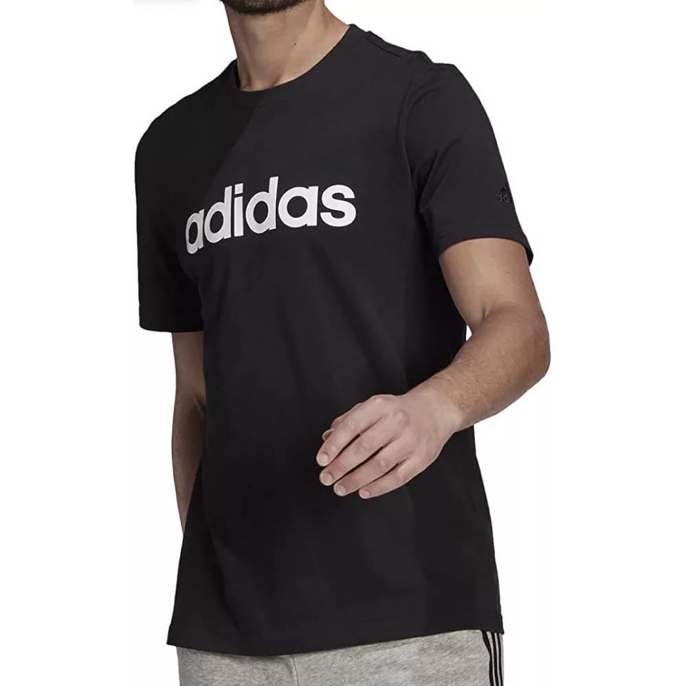 Мужская футболка adidas neo M Ce Gra LogoT (черная) — фото 5