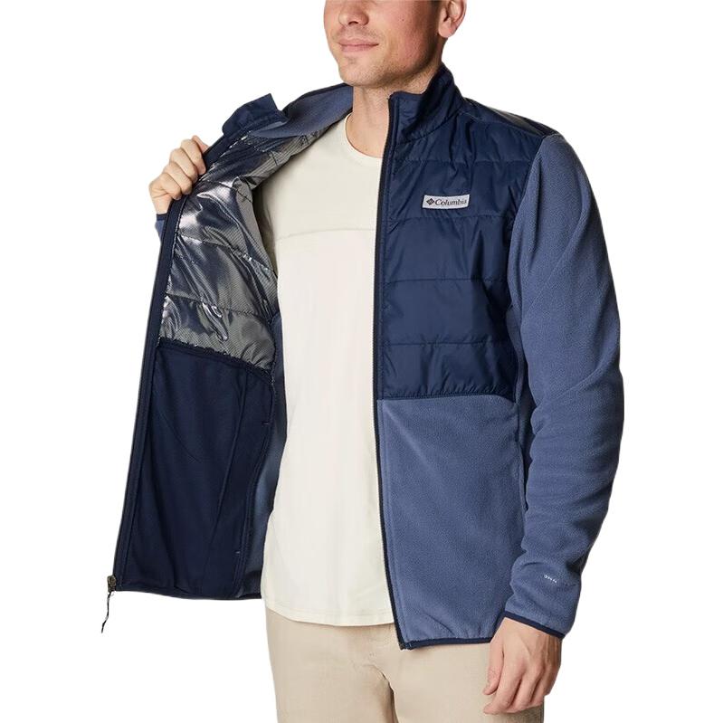 Columbia Omni Heat Fleece Clothing Men’s Blue