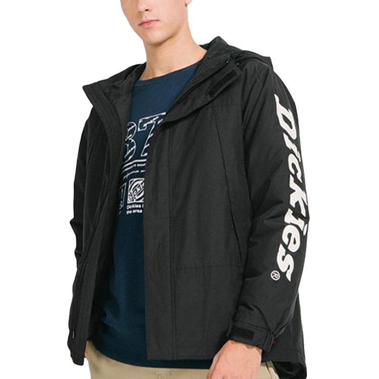 Куртка Dickies Hooded Jacket (черная) — фото 3