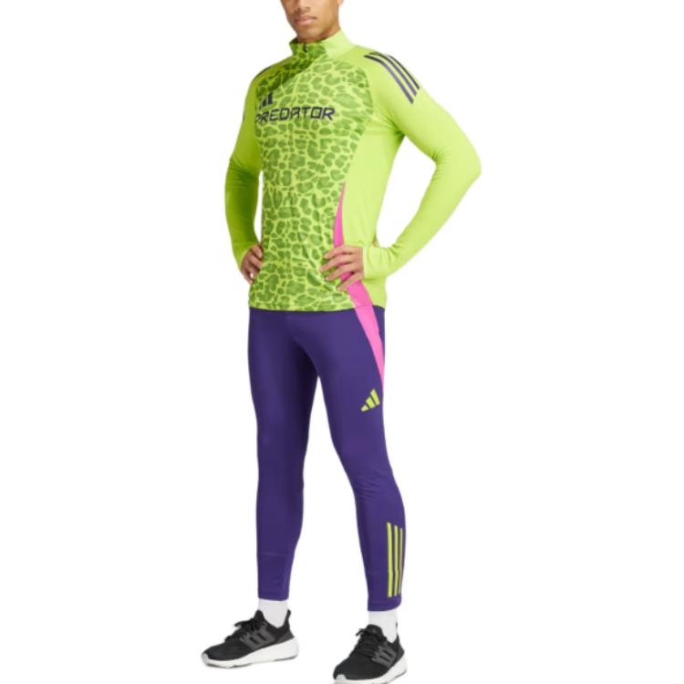 Adidas GENERATION PREDATOR TRAINING TOP Soccer Jersey Men’s Half Sun Paste Color/Half Awake Fuchsia