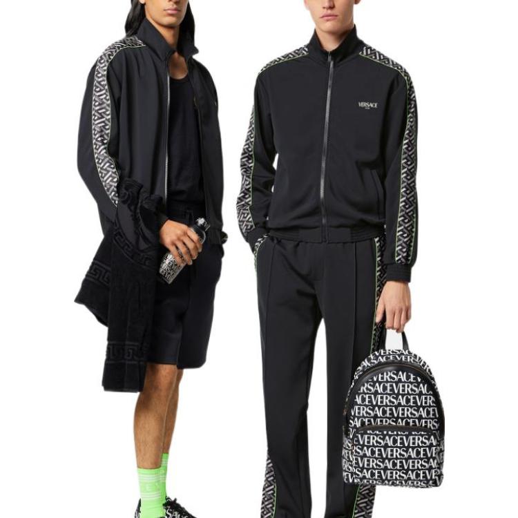 Мужская куртка Versace SS23 (черная) — фото 6
