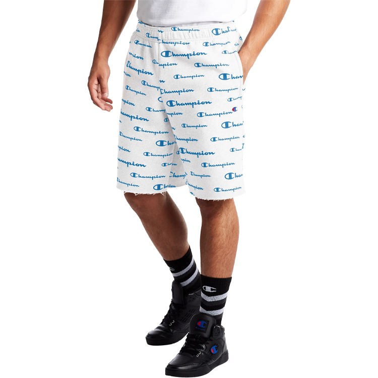 Шорты Champion Сotton Shorts (белые) — фото 4