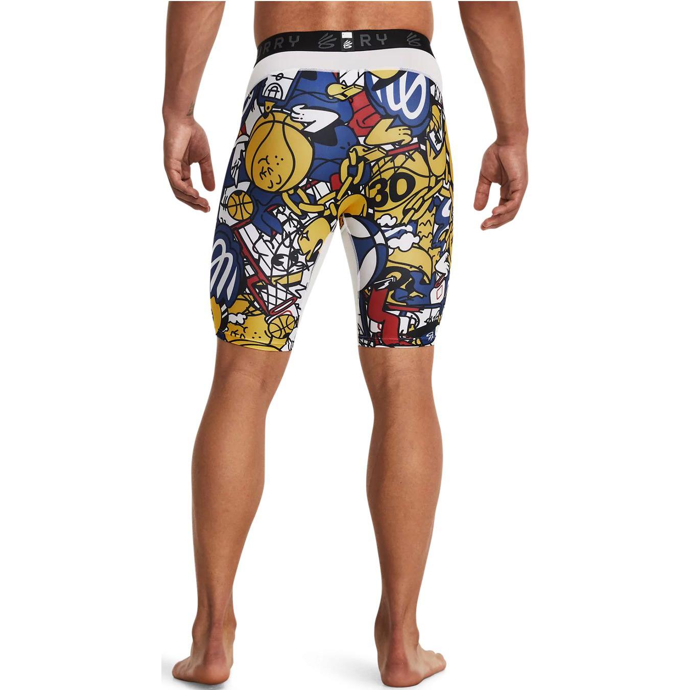 Under Armour HeatGear Curry HeatGear Sports Shorts Men’s White