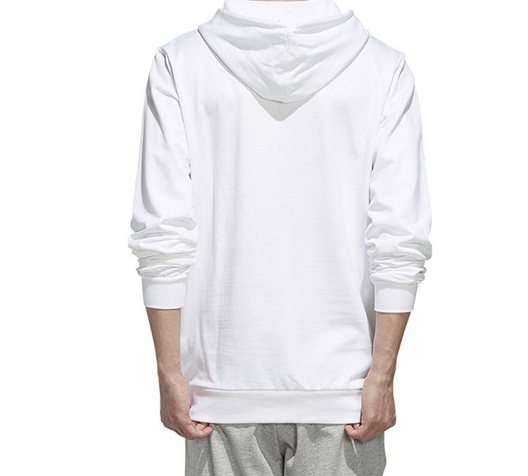 Мужская худи adidas neo M Fav Sv Hdy (белая) — фото 4