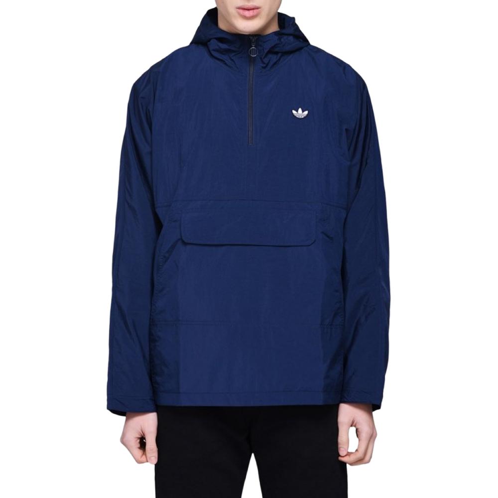 Мужская куртка adidas originals Logo (темно-синяя) — фото 3