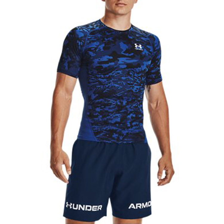Under Armour HeatGear Fitness Clothing Men’s Blue Moderate