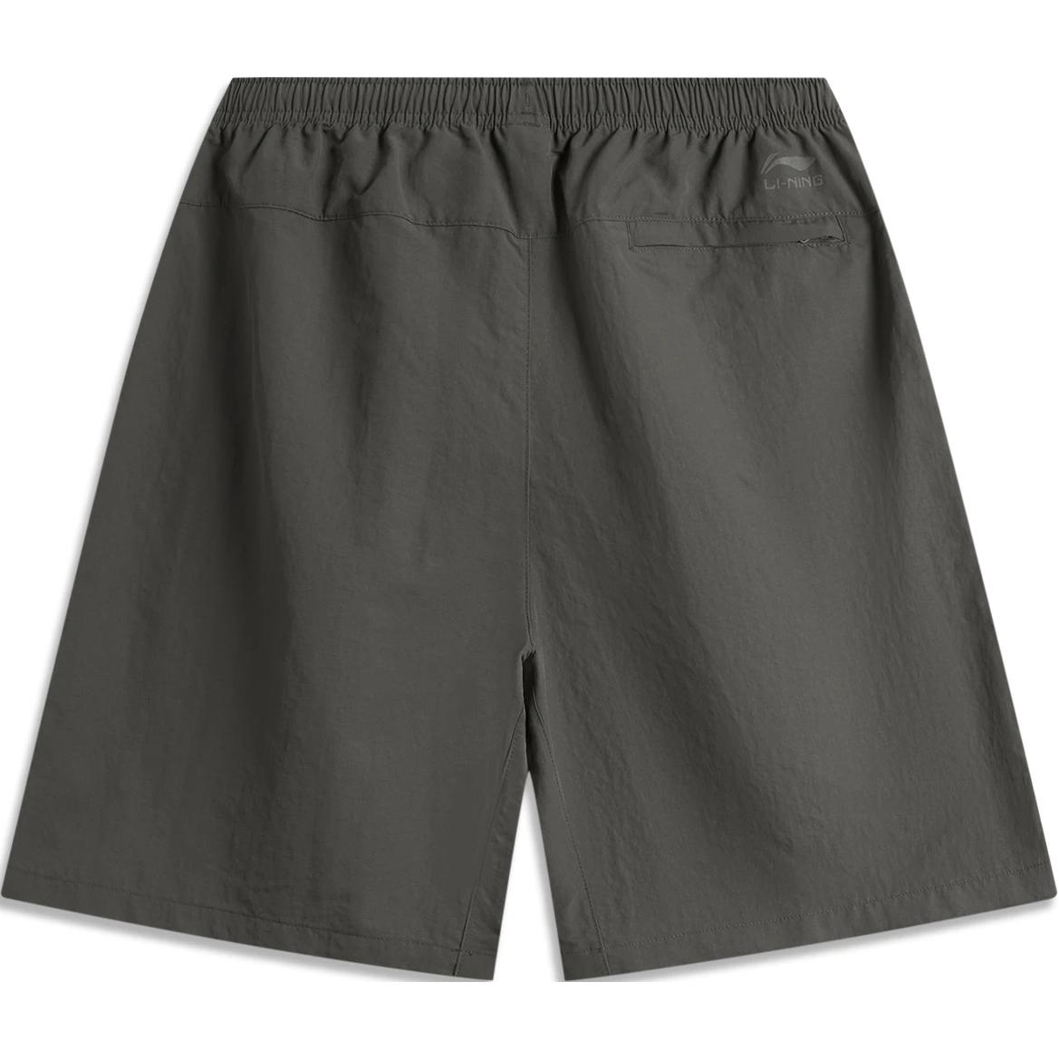 Li Ning Sports Life Collection Sports Shorts Men’s Obsidian Gray