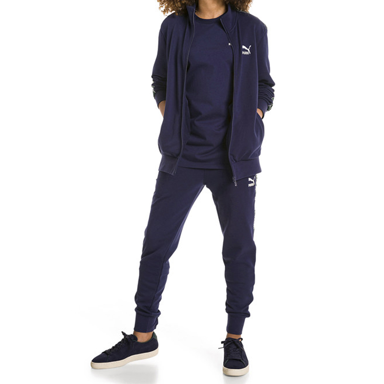 PUMA Sports Pants Unisex Tweed Blue Moderate