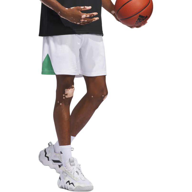 Adidas Basketball Badge Of Sport Shorts Sports Shorts Men’s White