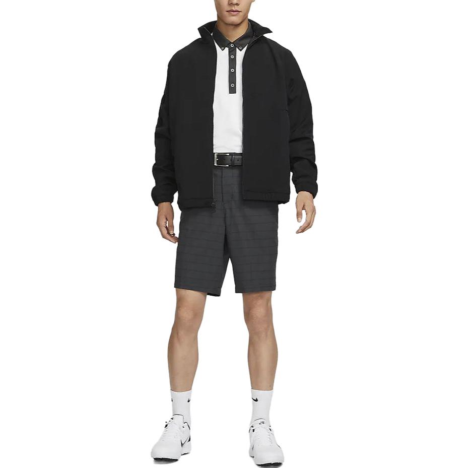 Nike Golf Clothing Men’s Black Stand Collar Moderate