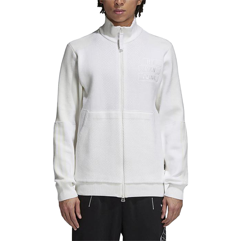 Мужская куртка adidas originals x Pharrell Williams Hu (белый) — фото 3