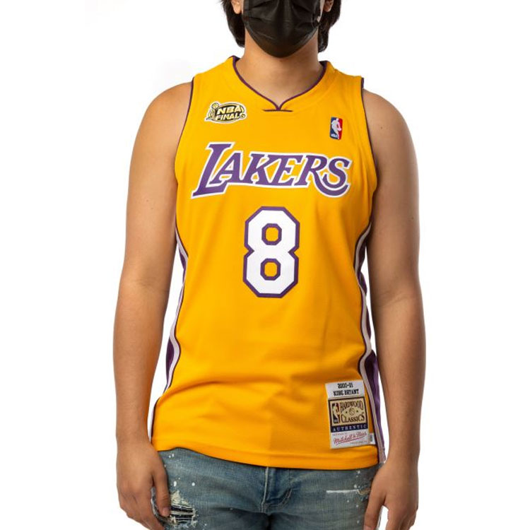 Mitchell Ness Basketball Jersey Unisex Yellow
