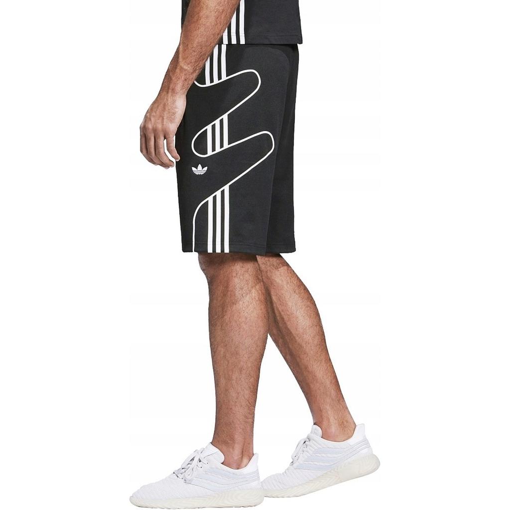 Мужские шорты adidas originals Flamestrike (черные) — фото 5