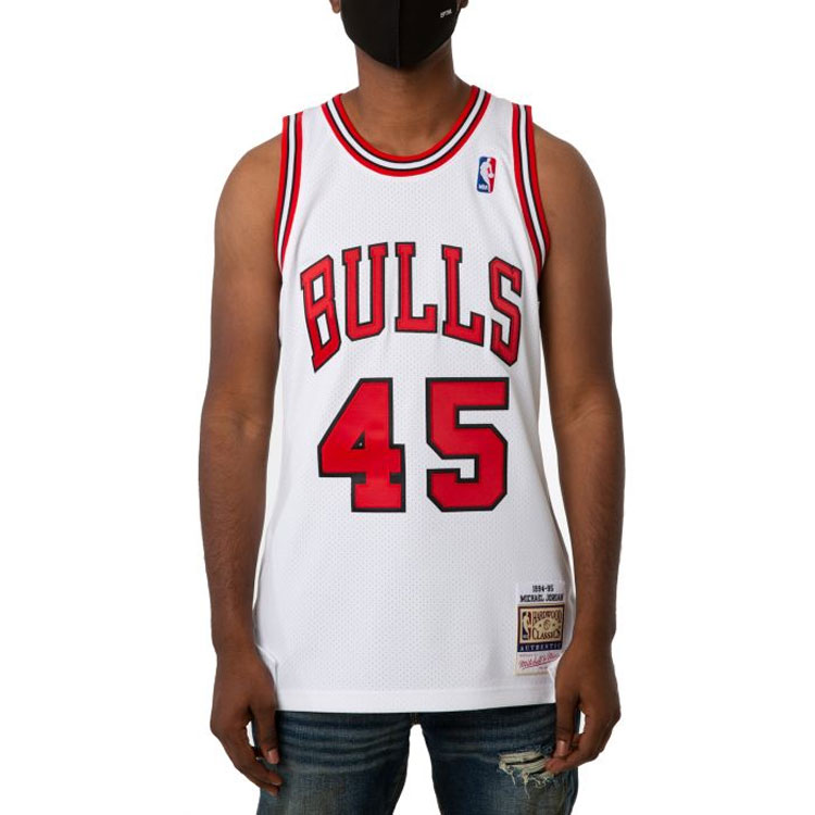 Mitchell Ness Basketball Jersey Men’s White