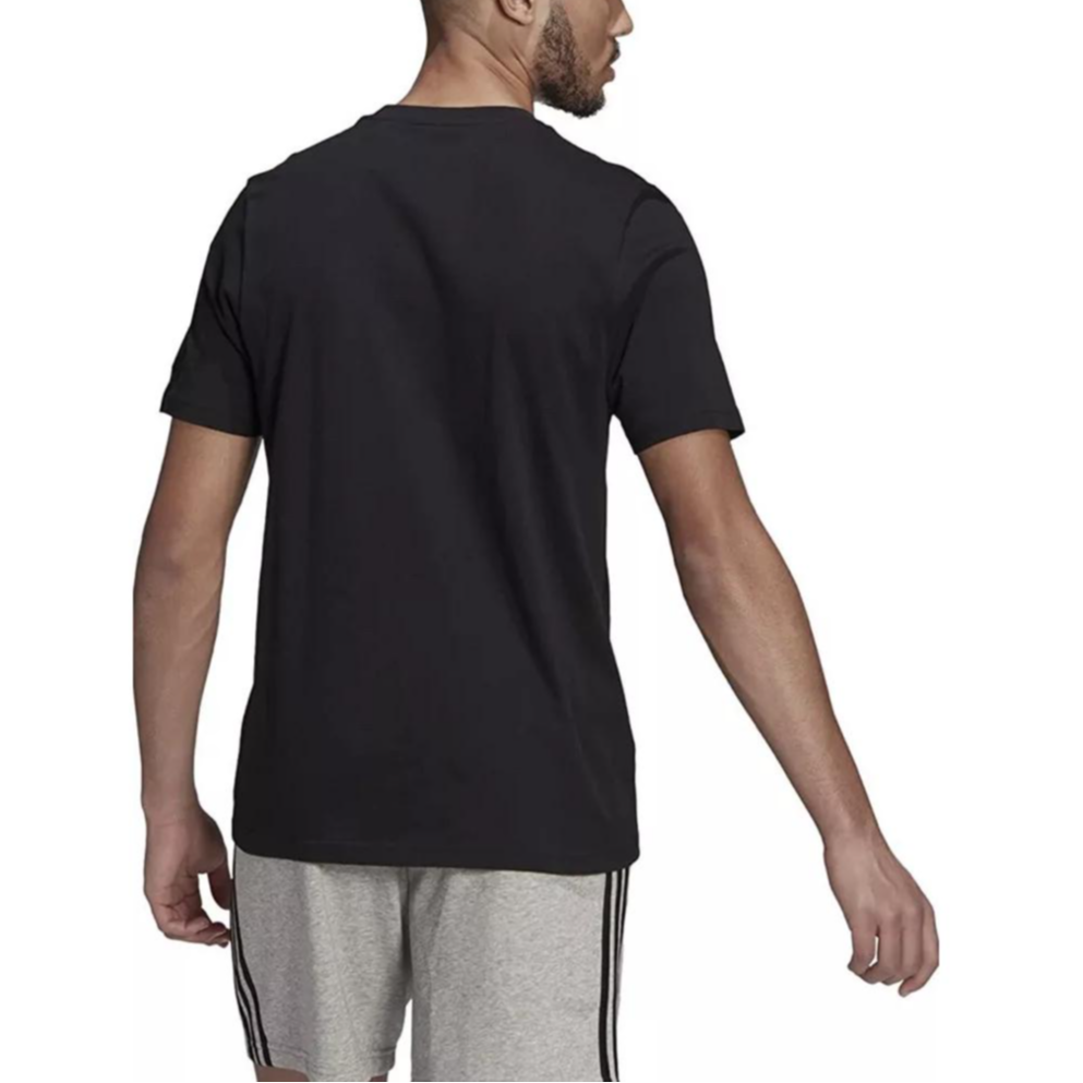 Мужская футболка adidas neo M Ce Gra LogoT (черная) — фото 6