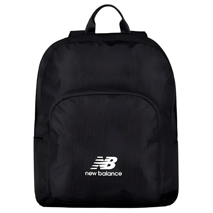 New Balance Fabric Backpacks Unisex Black